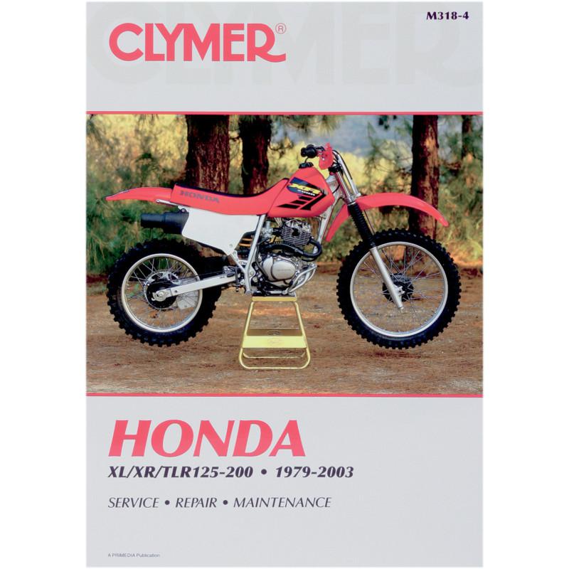 Clymer m318-4 repair service manual honda xl/xr/tlr 1979-2003