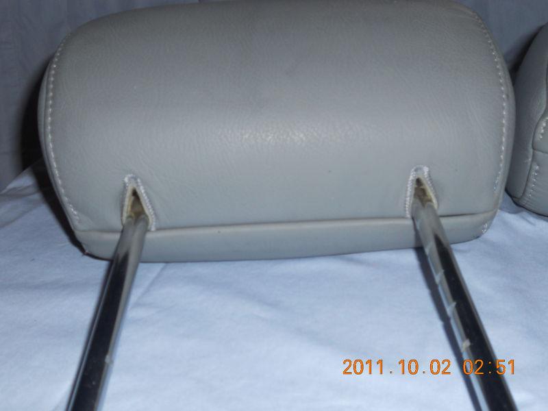 MERCEDES HEADREST LEATHER GREY HEADRESTS ORIGINAL, US $49.99, image 4
