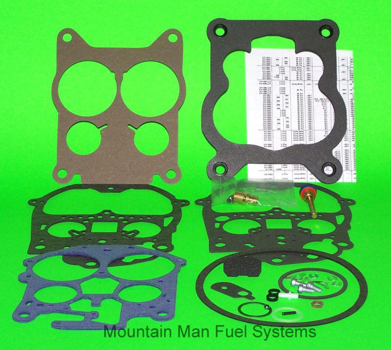 Rochester quadrajet carburetor kit buick cadillac chevy old 1975 76 77 78 79 80 