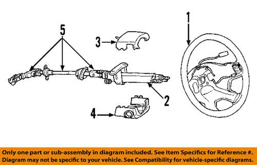 Jeep oem 5ge08dx9ab steering column-lower shroud