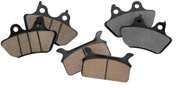 Bikers choice brake pads kevlar f/r xl flht flt 79-87