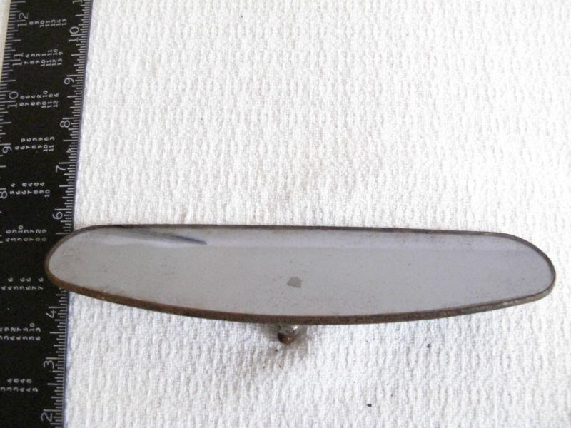 Vtg rat rod rearview mirror chevy ford gmc ??? tinted roached out coula spots
