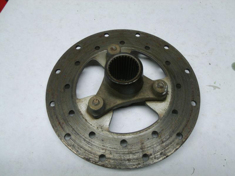 08 arctic cat 250 a 2x4 rear brake rotor w/ hub