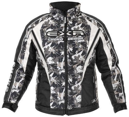 Choko exr youth junior snowmobile jacket grunge 10