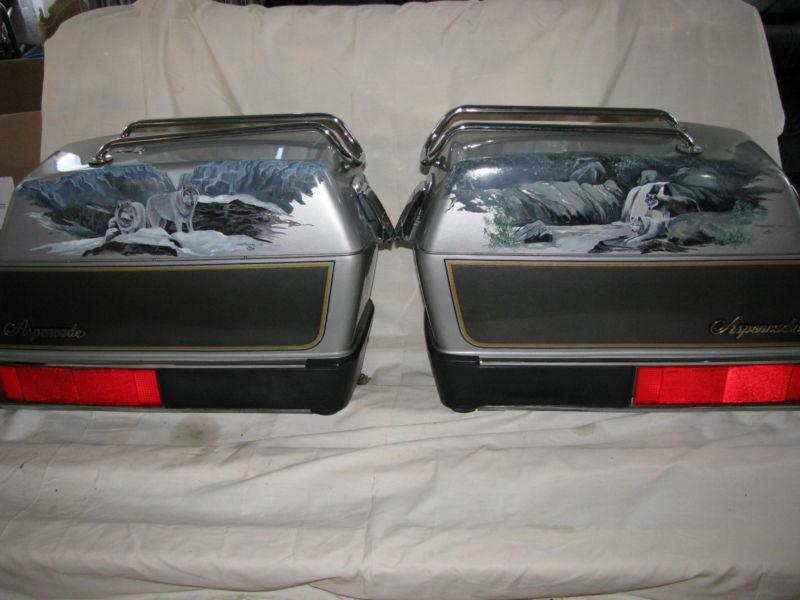 Sell 1986 Honda Goldwing 1200 GL1200 Hard saddle bags in South Barre, Vermont, US, for US 450.00