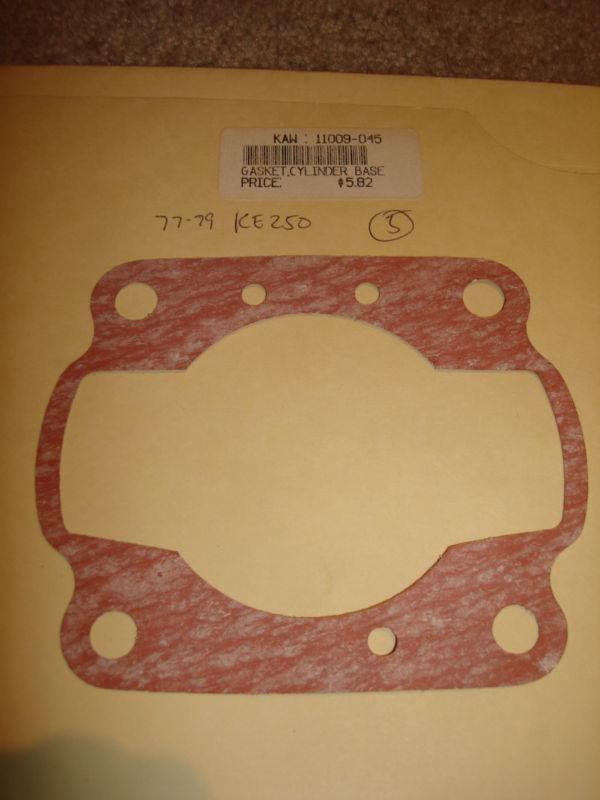 Kawasaki cylinder base gasket 77-79 ke 250  11009-045