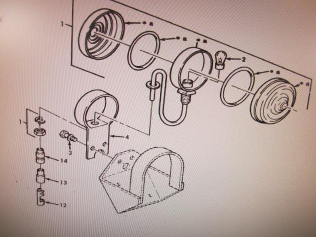 1 m809 directional lighting kit 12301022 nos