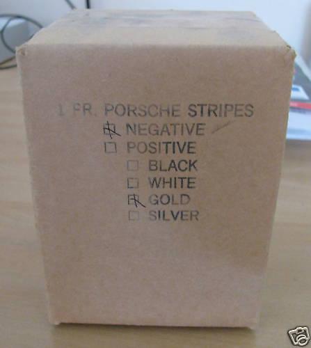 Porsche 914 911 944 negative stripe kit, US $55.00, image 2