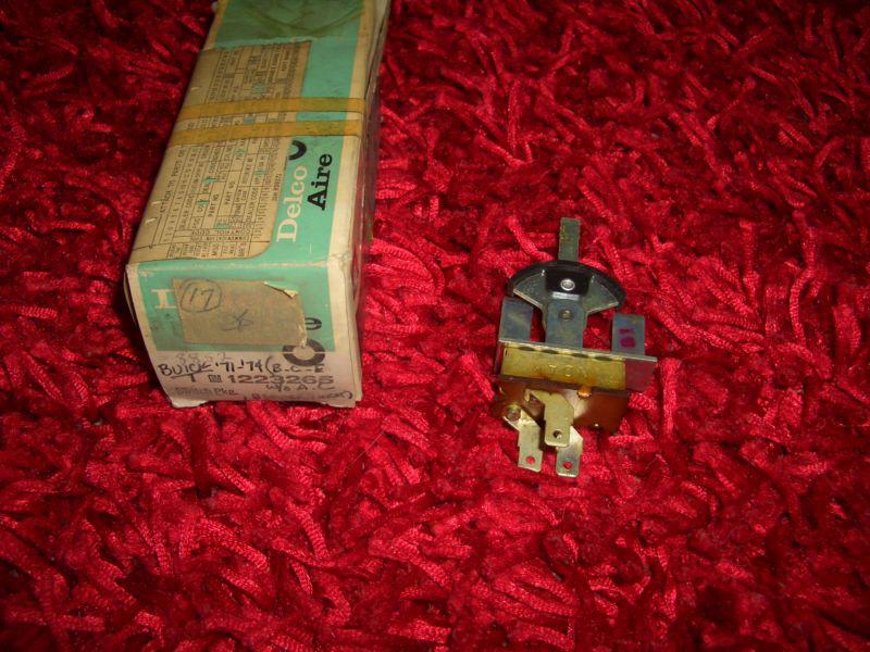 1971,72,73,74 buick nos heater blower switch riviera lesabre and electra