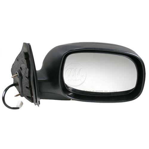 Folding power mirror black passenger rh right for toyota tundra sequoia