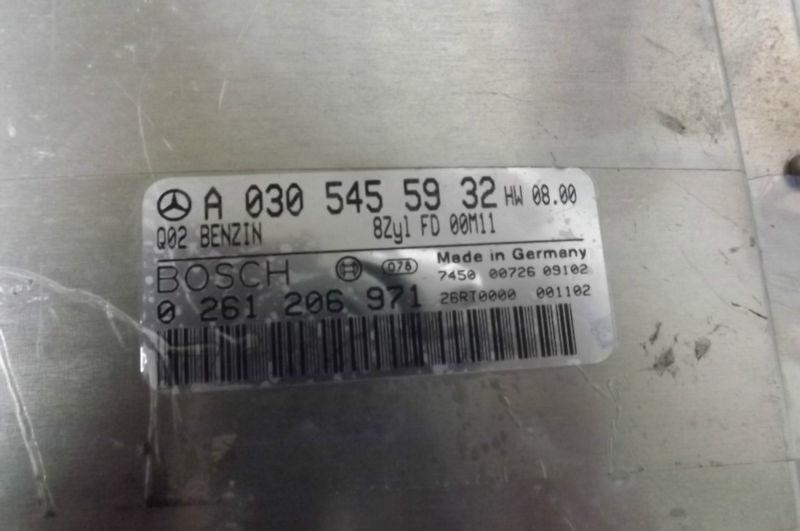 2001 Mercedes Benz S500 S430 V8 ECU ECM Engine Control Unit 0305455932 OEM d, US $65.80, image 4