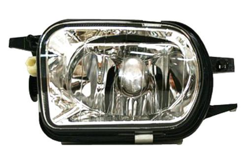 Replace mb2592106 - 2001 mercedes c class front lh fog light assembly
