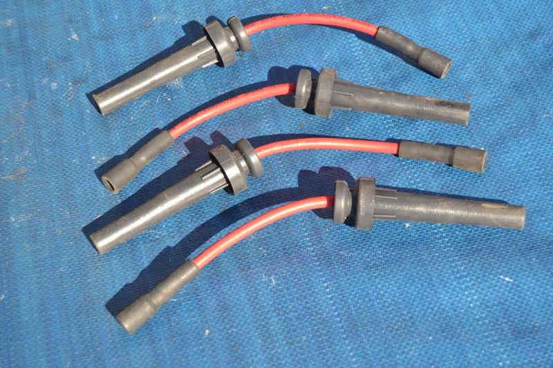 Dodge neon srt-4 msd ignition spark plug wires 8.5mm red srt4 2003-2005