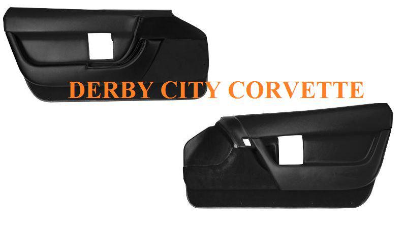 1990 - 1993 corvette c4 standard door panels - pair (choose color)