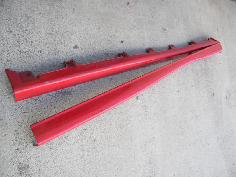 Used jdm nissan silvia s14 silvia kouki side skirts wko abs plastic 95-98 240sx 