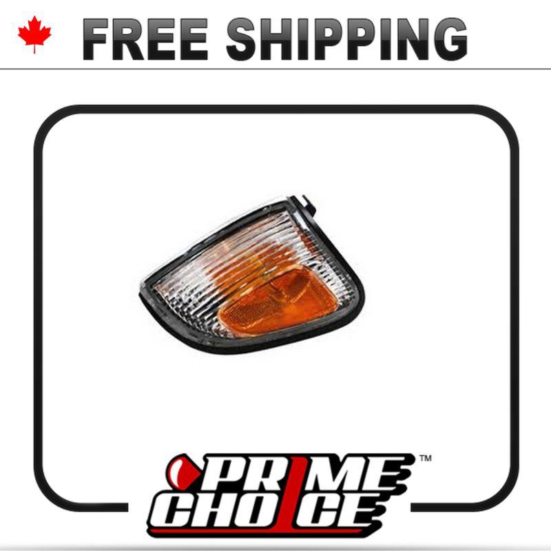 Parking light/side marker lamp assembly for left hand driver side lh with bulb