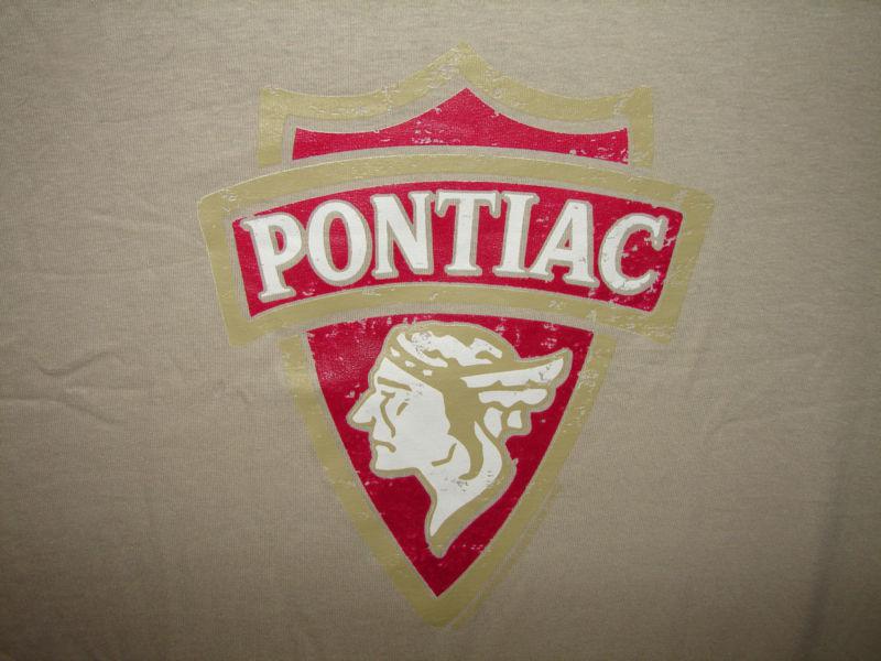 Pontiac old chief logo  2xl. shirt  pontiac