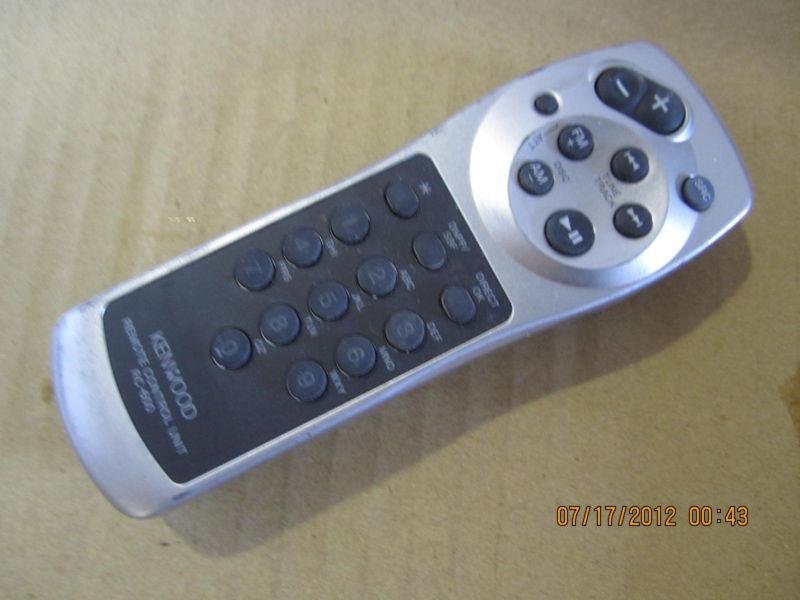 Kenwood audio unit remote control # rc600