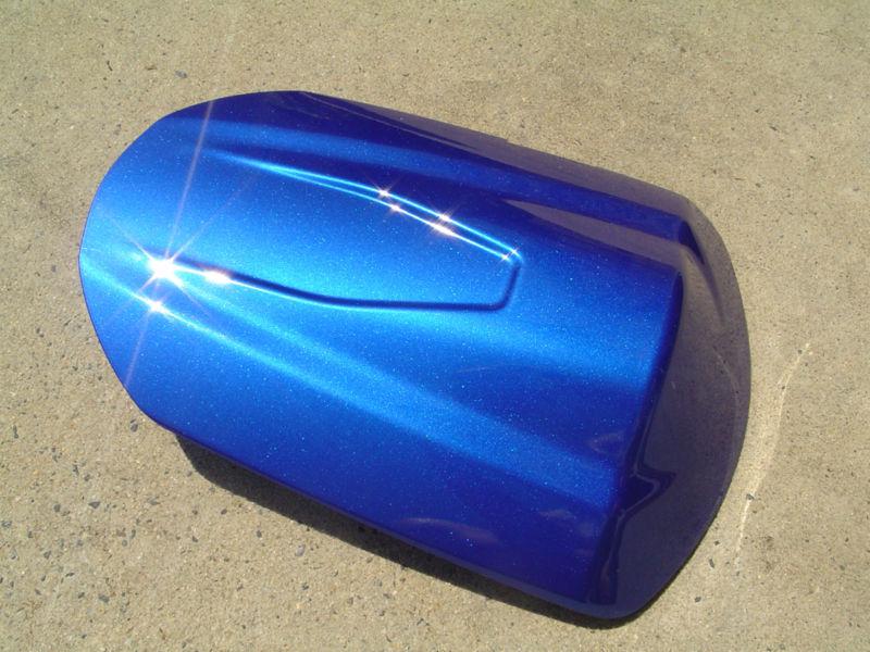 Sell USED OEM BLUE 2009 SUZUKI GSXR 750 REAR PASSENGER COWL FAIRING OEM