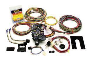 Painless wiring harness 10201 18 circuit streetrod harness gm keyed