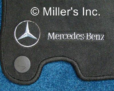 Mercedes benz new 2005 & 2006 sl500 \ sl600  charcoal color floor mats