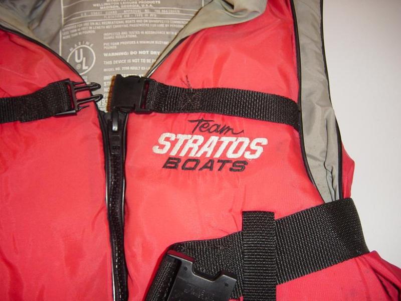 Sell Stratos Bass Boat Life Jackets in Boca Raton, Florida, US, for US 75.00