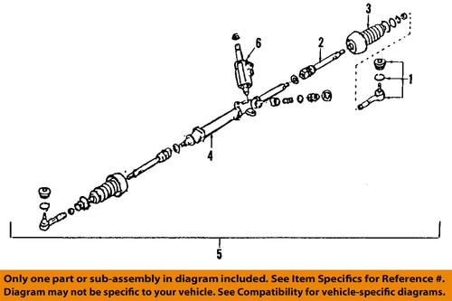 SUBARU OEM 34137AG00A Rack & Pinion Bellow/Rack & Pinion Bellows, US $4.81, image 3