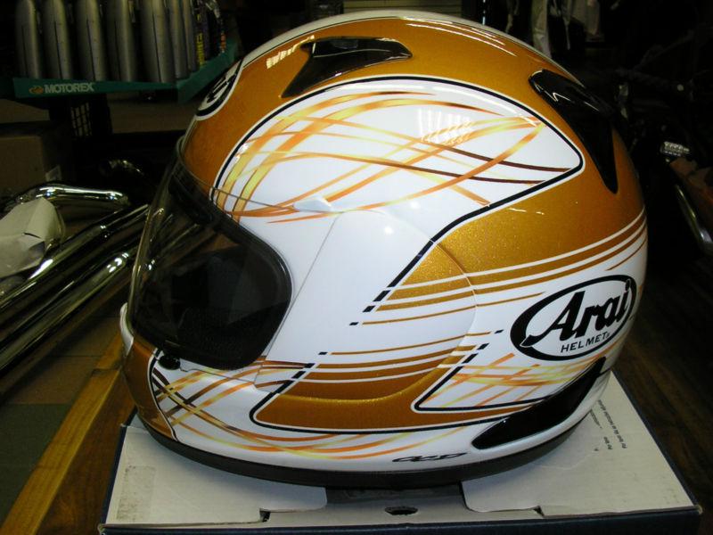 Arai Helmets RX-Q Vibe Graphics White/Gold Extra Large XL -DEEPLY DISCOUNTED!!!, US $649.99, image 5