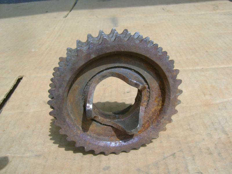 Motor sprocket 67-76 harley 40273-67 sportster compensating antique