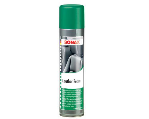 Sonax leather foam - 400ml aerosol - official partner of bmw motorsport!