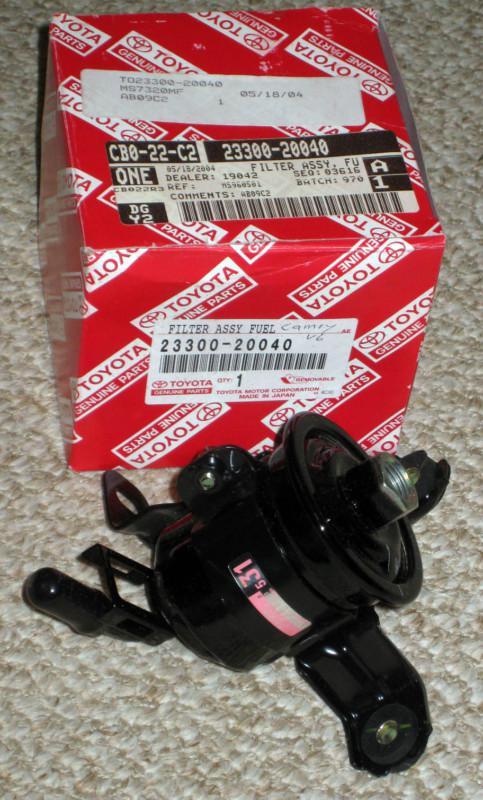 Genuine toyota filter assy fuel #23300-20040, lexus, camry