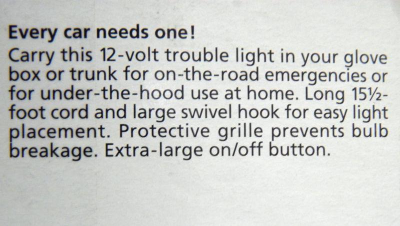 TROUBLE LIGHT - EVEREADY CIGARETTE LIGHTER SOCKET TROUBLE LIGHT, US $1.99, image 9