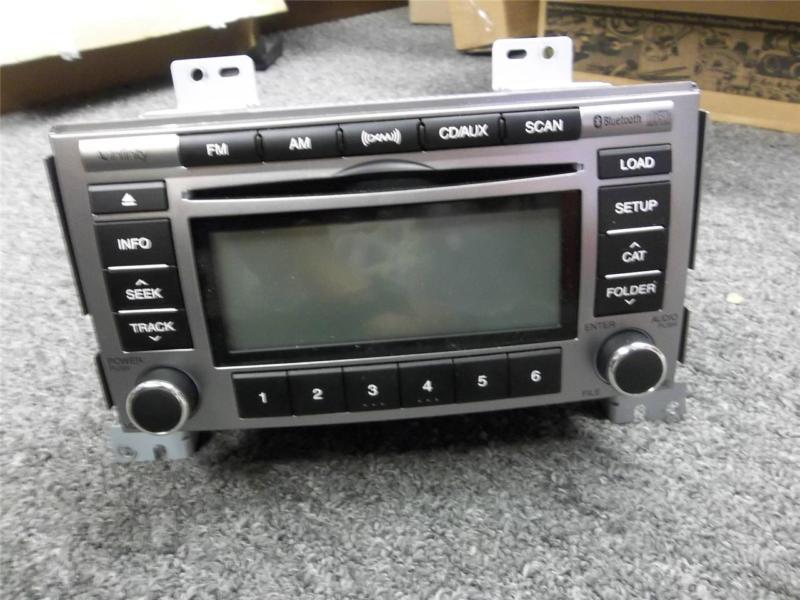 2009-2011 oem hyundai santa fe infinity cd player am/fm radio 96190-0w500ca
