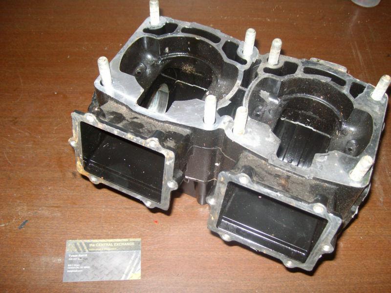 1996 polaris 96 sl700 sl 700 pwc engine motor bottom end crankcase crank case 