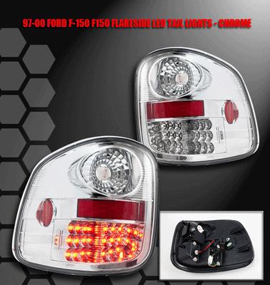 1997-2003 ford f150 flareside led tail lights 2001 2002