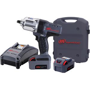 Ingersoll rand 20v 1/2" impact wrench  kit with 2 li-ion batteries w7150-k2