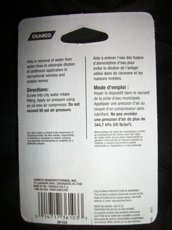 CAMCO BLOW OUT PLUG #36103 NEW, US $1.99, image 2