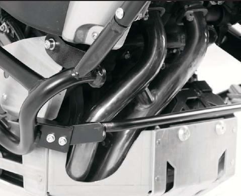 Hepco & becker engine protection plate adapter for yamaha xt 1200 z super tenere