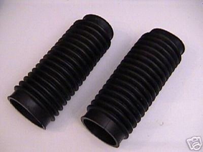 Fork gaiters gators boots for harley triumph bsa honda yamaha bmw suzuki
