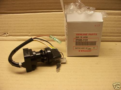 1988 thru 1996 kawasaki klf220 220 bayou oem ignition switch new *b757