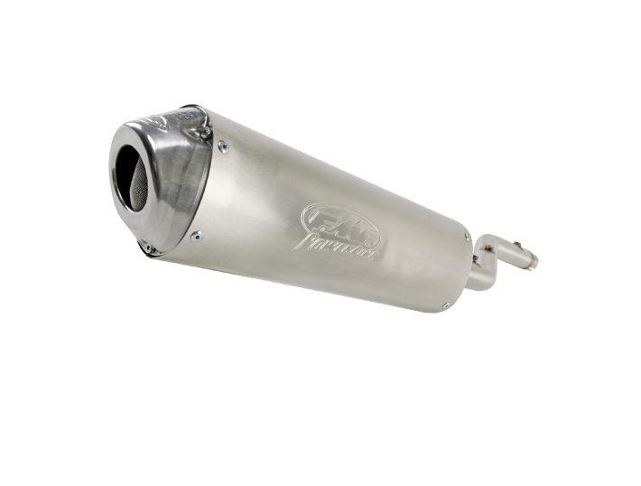 Fmf muffler exhaust stainless steel powerline 07-13 yamaha 700 grizzly/se/fi