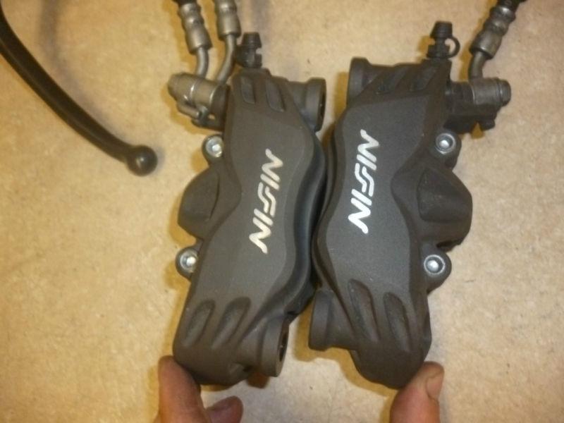 Sell 0610 2007 KAWASAKI ZX14R ZX 14 ZX14 FRONT BRAKE CALIPERS MASTER