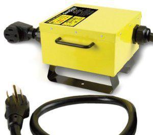 Surge guard 50 amp voltage regulator camp power electricity coach motorhome rv