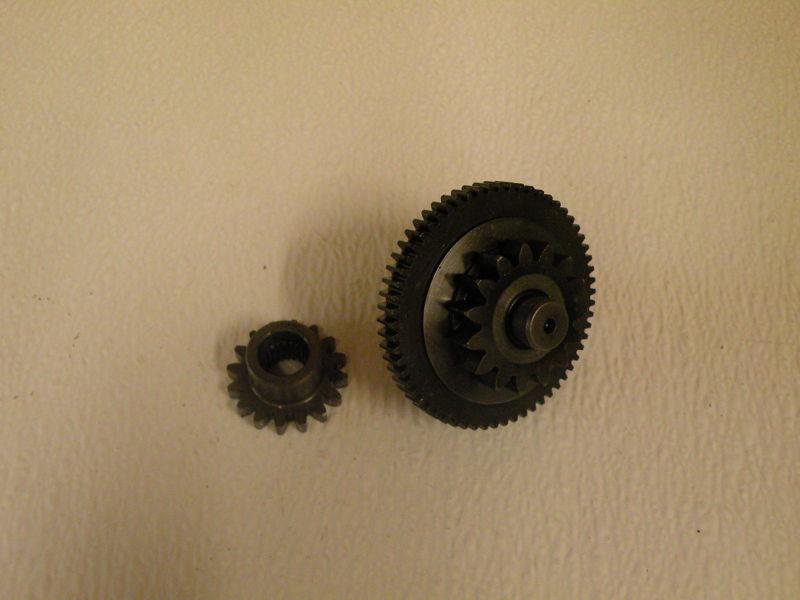 Kawasaki prairie 400 starter drive gears 4x4