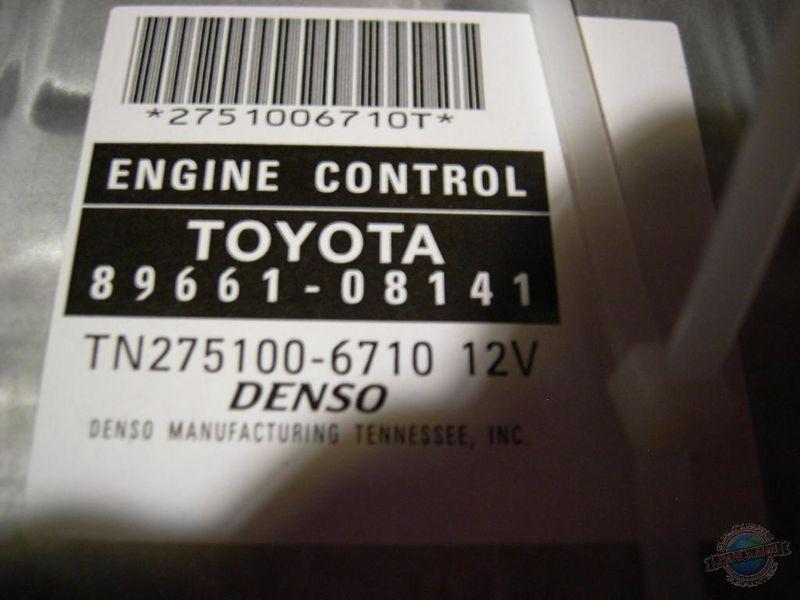 Engine computer ecu sienna 944960 06 main ecu ran nice 89661-08141