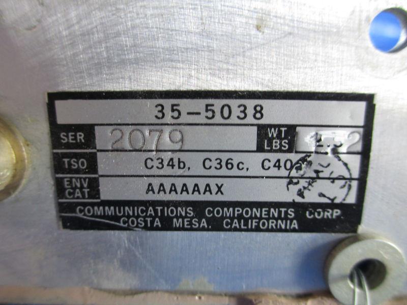 Beechcraft Beech 35 Antenna, P/N 35-5038, US $94.99, image 2