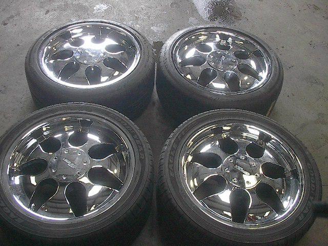 18 kelleners sport v chrome wheels bmw 5 & 7 series 745i 750i 525i 530 545i 550i