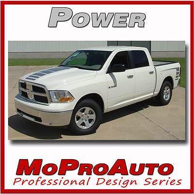 Dodge ram bed side graphics decals stripes - 3m pro vinyl 2013 7hg