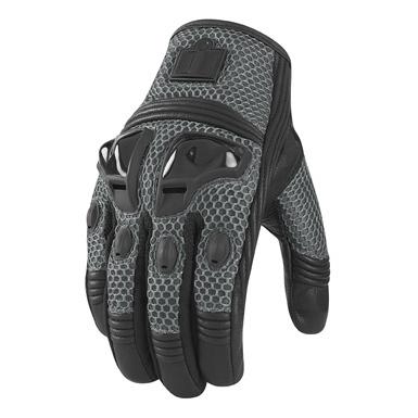 Icon glove justice mesh slate grey lg 3301-1604