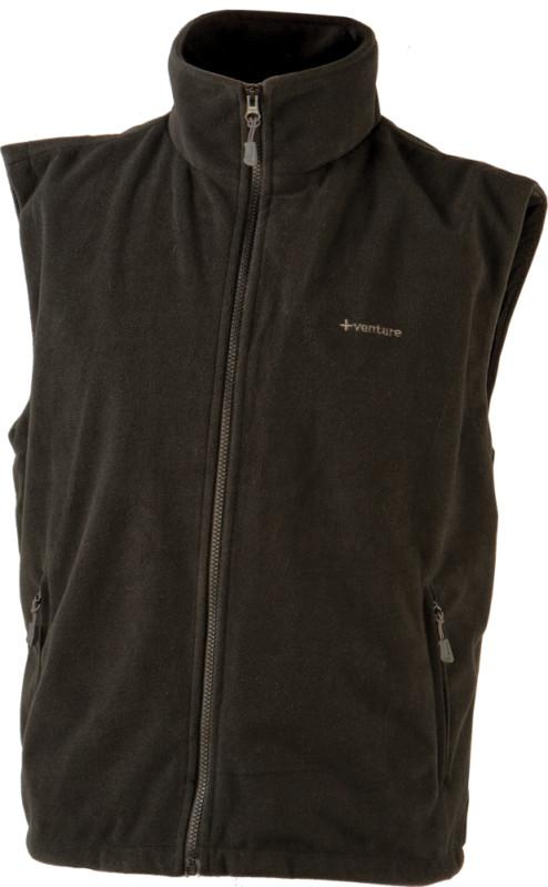 Venture battery powered heated vest black large